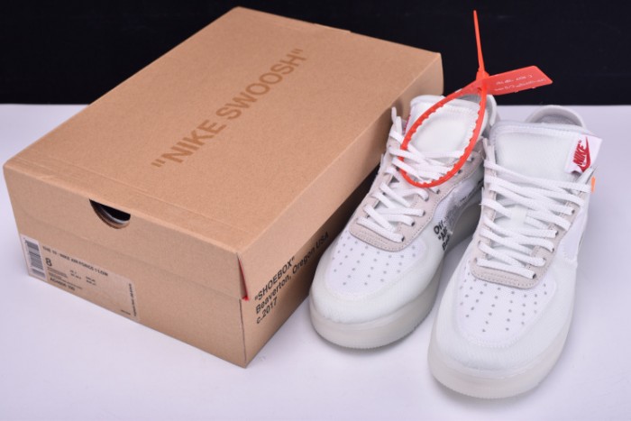 OF X NIKE AIR FORCE 1 LOW All White AO4606-100