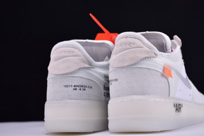 OF X NIKE AIR FORCE 1 LOW All White AO4606-100