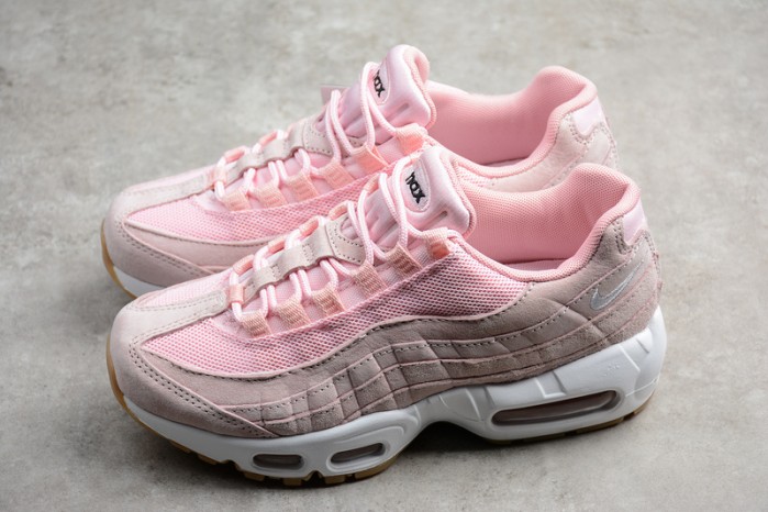 Nike Air Max 95 “PRISM PINK” White-Sheen-Black  919924-600