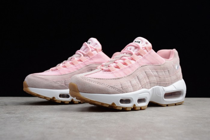 Nike Air Max 95 “PRISM PINK” White-Sheen-Black  919924-600