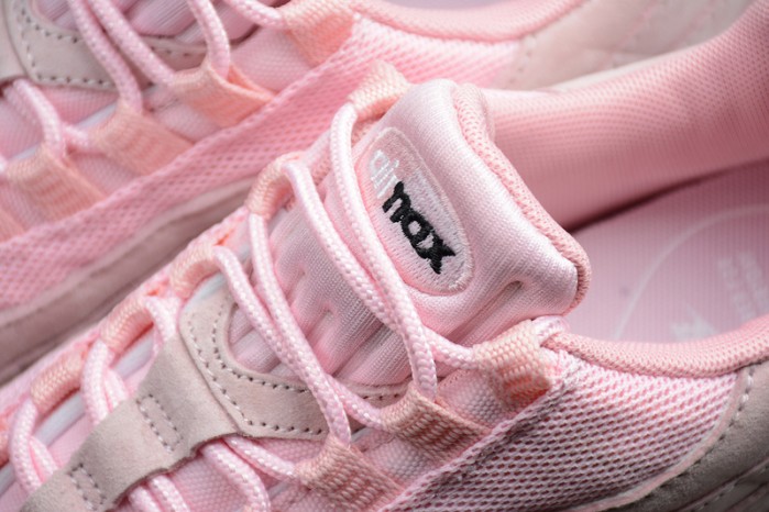 Nike Air Max 95 “PRISM PINK” White-Sheen-Black  919924-600