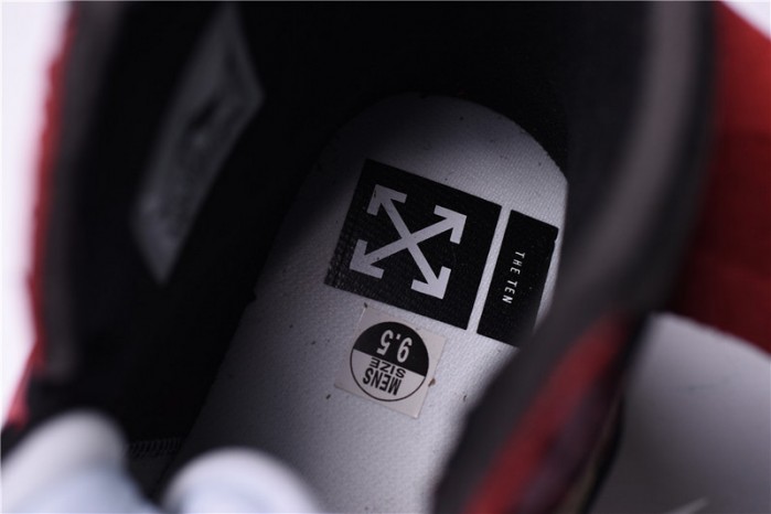 OF X Air Jordan 1 Retro High Chicago AA3834-101