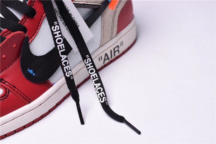 OF X Air Jordan 1 Retro High Chicago AA3834-101