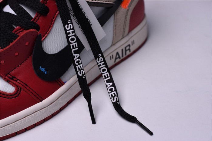 OF X Air Jordan 1 Retro High Chicago AA3834-101
