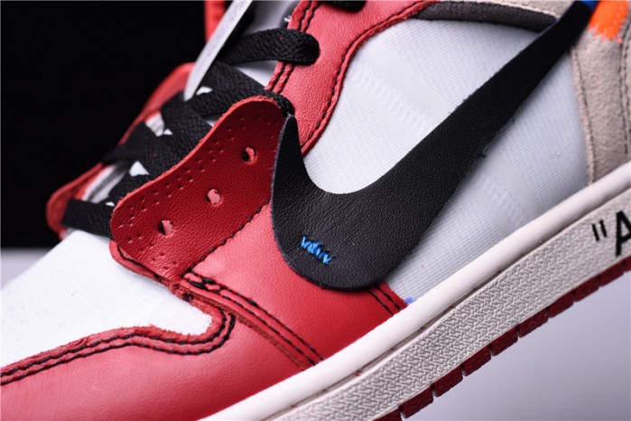OF X Air Jordan 1 Retro High Chicago AA3834-101