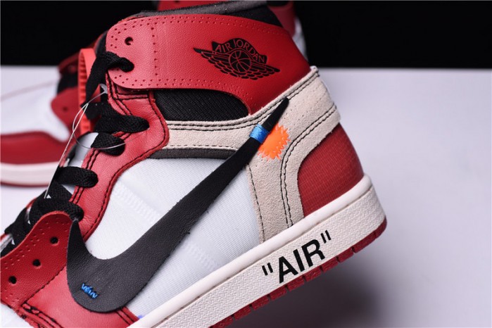 OF X Air Jordan 1 Retro High Chicago AA3834-101