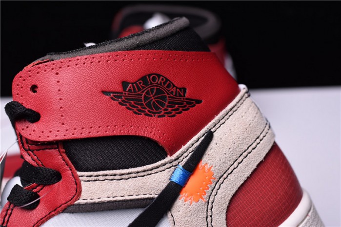 OF X Air Jordan 1 Retro High Chicago AA3834-101
