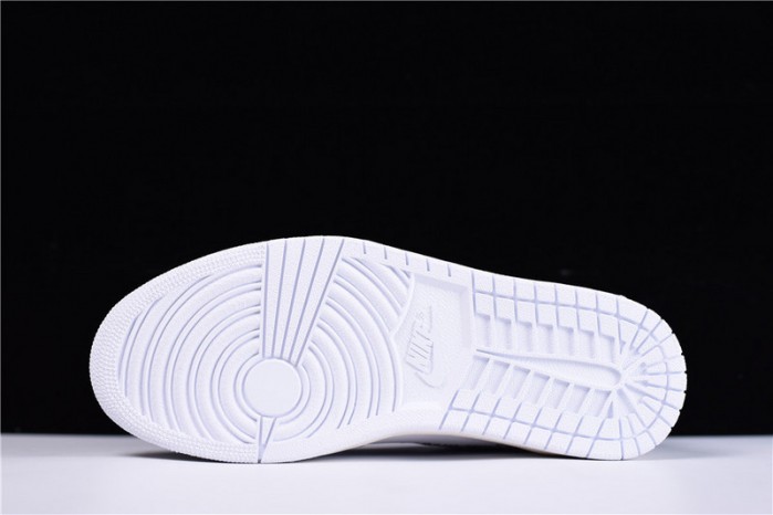 OF X Air Jordan 1 Retro High White AQ0818-100