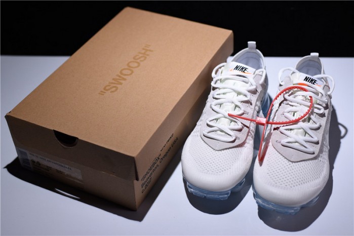 OF X Nike Air VaporMax 2018 White AA3831-100