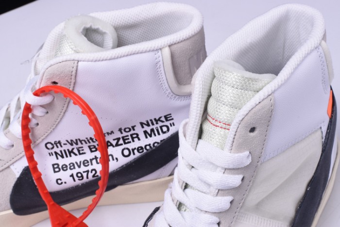OF X Nike Blazer MID THE TEN 10 Virgil Abloh AA3832-100