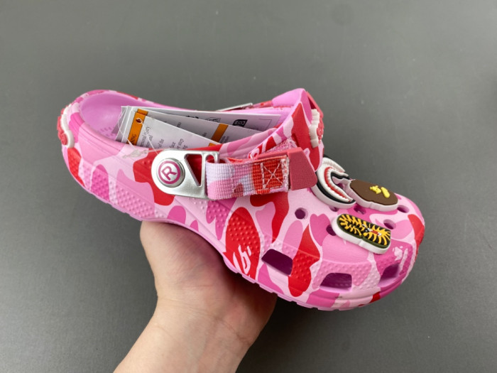 bape x Cr*0*s classic clog 