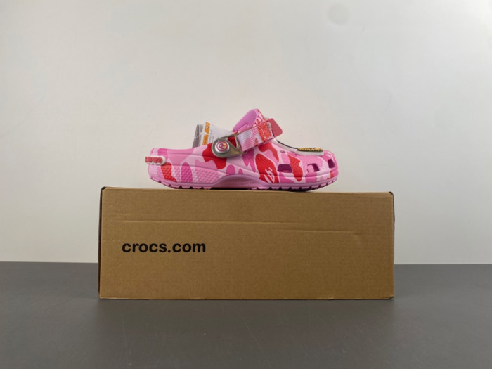 bape x Cr*0*s classic clog 