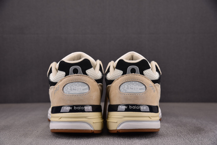 New Balance 993 MiUSA Teddy Santis Sea Salt Black U993WS