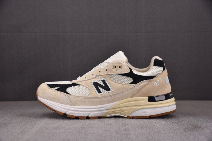 New Balance 993 MiUSA Teddy Santis Sea Salt Black U993WS