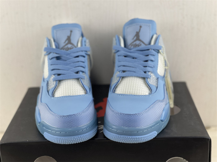 OF x Wmns Air Jordan 4 Blue