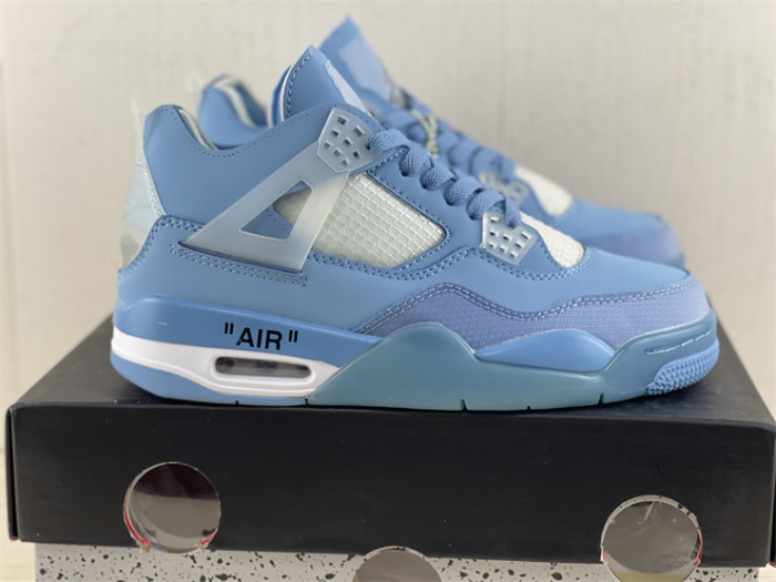 OF x Wmns Air Jordan 4 Blue