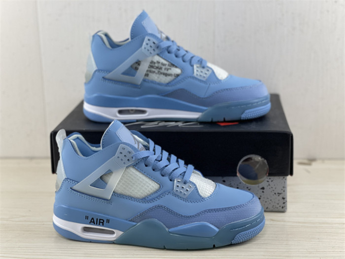 OF x Wmns Air Jordan 4 Blue