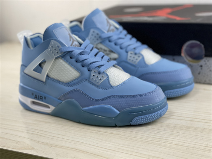 OF x Wmns Air Jordan 4 Blue